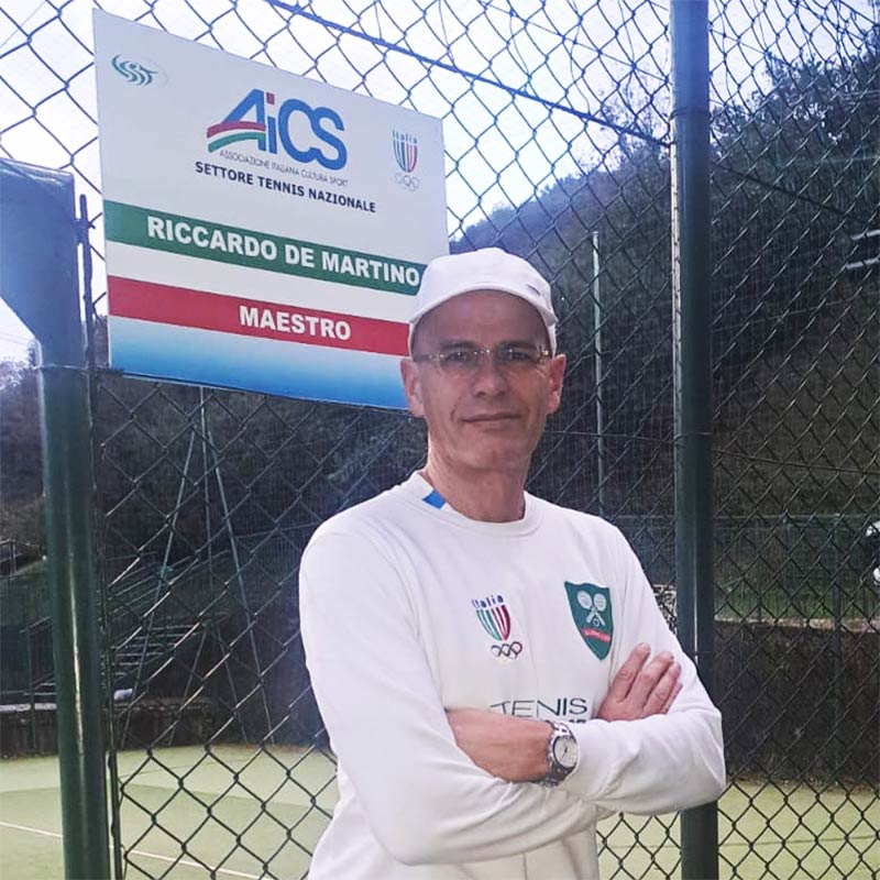 Riccardo De Martino - Maestro tennis Aics